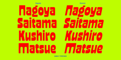 TNSC Garly Font Poster 5