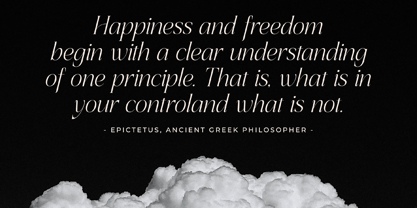 Hatficeld Font Poster 2