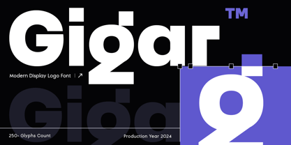 Gigar Font Poster 1