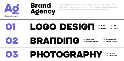Gigar Font Poster 6