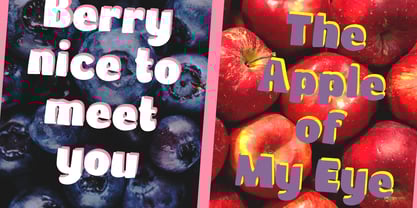 Lemon Taste Font Poster 4