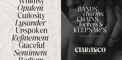 Pure Motif Font Poster 8