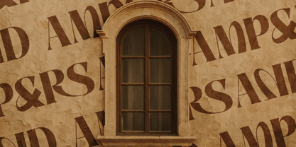 Pure Motif Font Poster 9