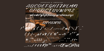 Bravery Horyzon Font Poster 13