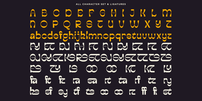 Bulkside Font Poster 9