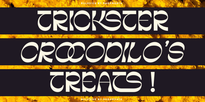 Bulkside Font Poster 3