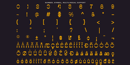 Bulkside Font Poster 10
