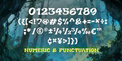 Twilight Witch Font Poster 5