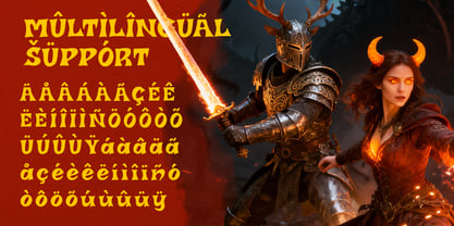 Twilight Witch Font Poster 6