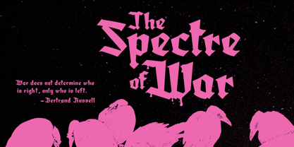 Amortem Font Poster 10