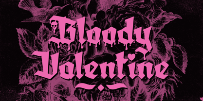 Amortem Font Poster 7