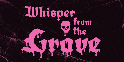 Amortem Font Poster 9