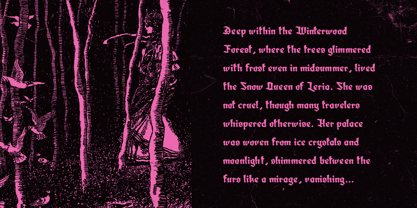 Amortem Font Poster 15