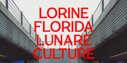 Lorine Font Poster 12