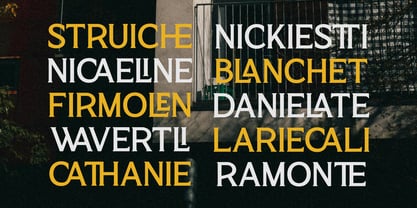 Lorine Font Poster 6
