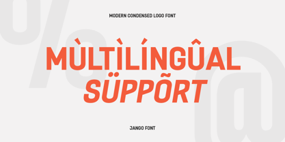 Jango Font Poster 10