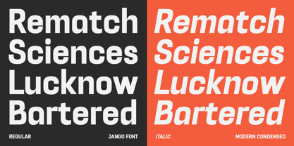 Jango Font Poster 5