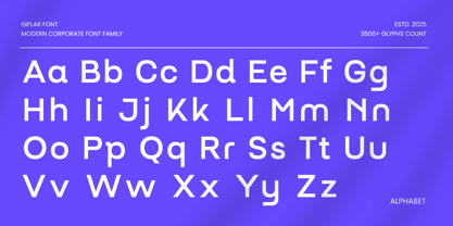 Giflar Font Poster 11