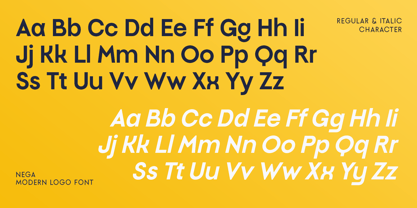 Nega Font Poster 9