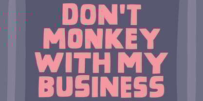 Flaky Bandit Font Poster 5