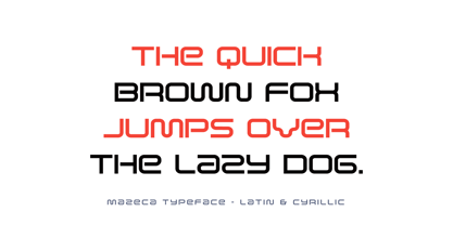 Mazeca Font Poster 8