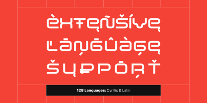 Mazeca Font Poster 2