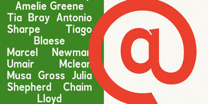 Megiar Font Poster 7