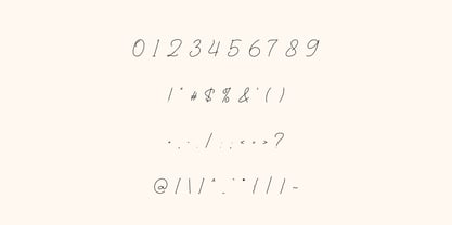 Hanni Signature Font Poster 5