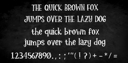 Classic Handmade Font Poster 4