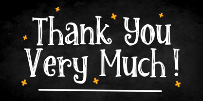 Classic Handmade Font Poster 5