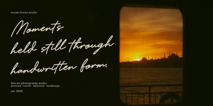 Fiorelyne Font Poster 2
