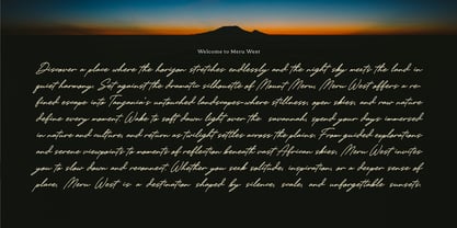 Fiorelyne Font Poster 5