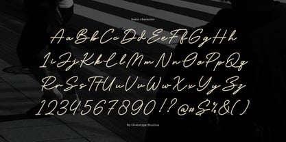 Fiorelyne Font Poster 10