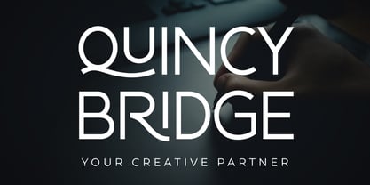 Black channel Font Poster 2