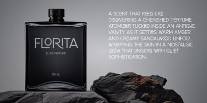 Black channel Font Poster 3