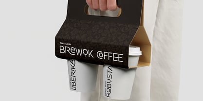 Black channel Font Poster 10