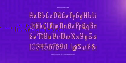 Al Mughir Font Poster 10