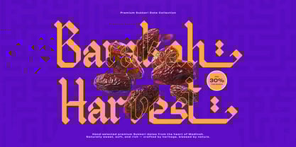 Al Mughir Font Poster 5