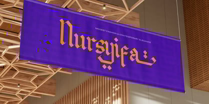 Al Mughir Font Poster 7