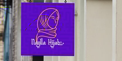 Al Mughir Font Poster 9