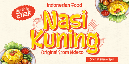 Bochank Font Poster 9