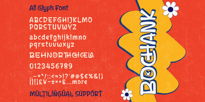 Bochank Font Poster 10