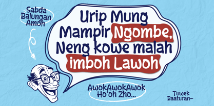 Bochank Font Poster 4