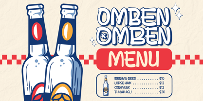 Bochank Font Poster 6