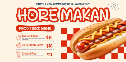 Bochank Font Poster 7