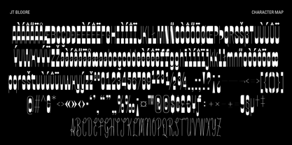 Jt Bloore Font Poster 10