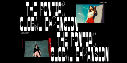 Jt Bloore Font Poster 6