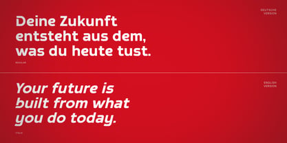 Gopron Font Poster 8
