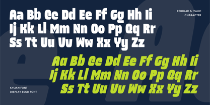 Kylian Font Poster 11