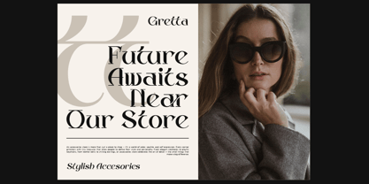 Gifther Font Poster 6